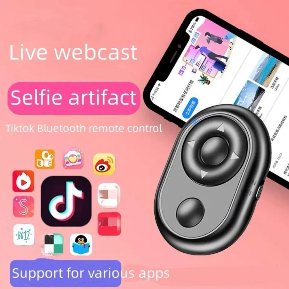 Bluetooth Remote Control Button Wireless Controller Camera Stick Self Timer